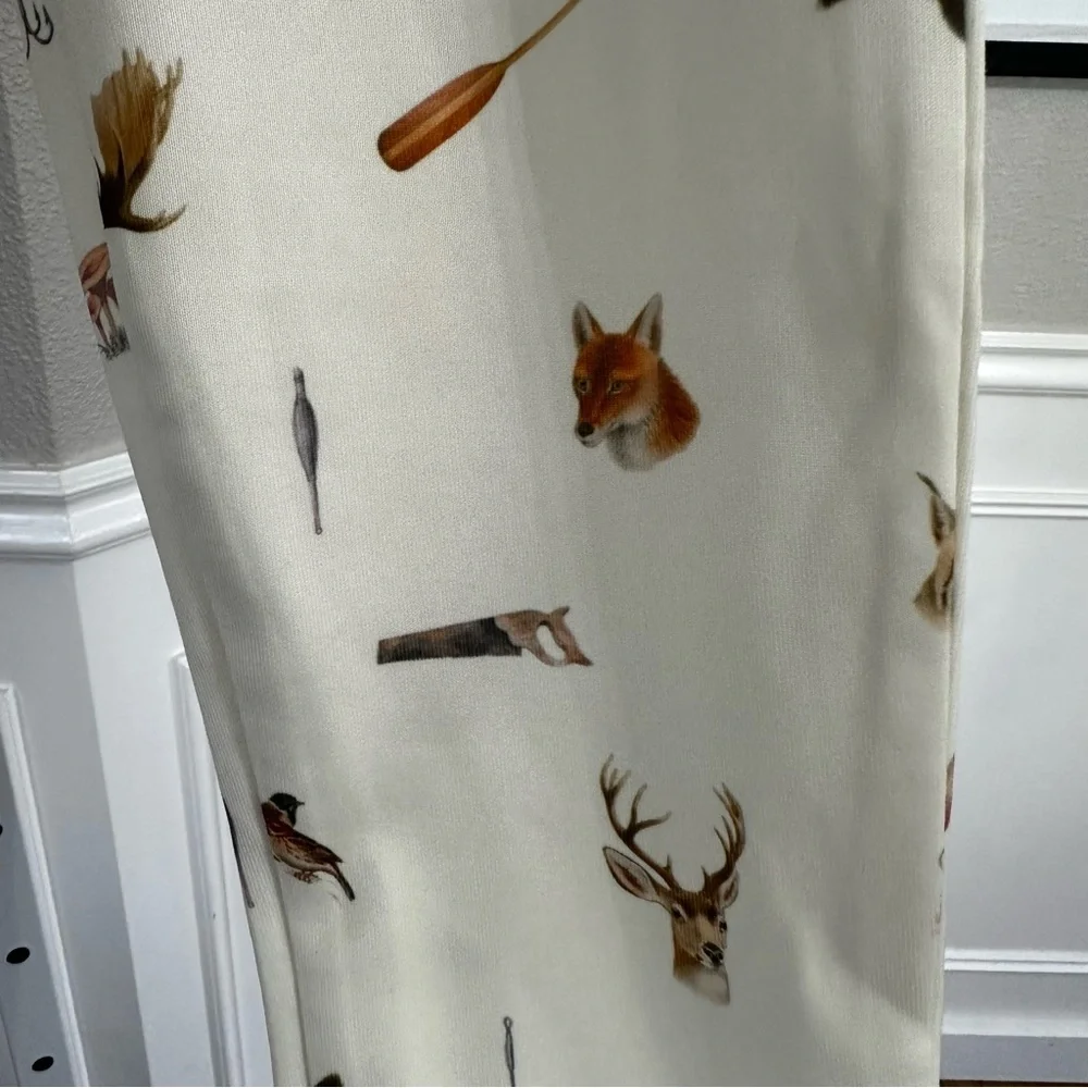 Picture Organic Clothing Outdoor Print Leggings Size M/L‎